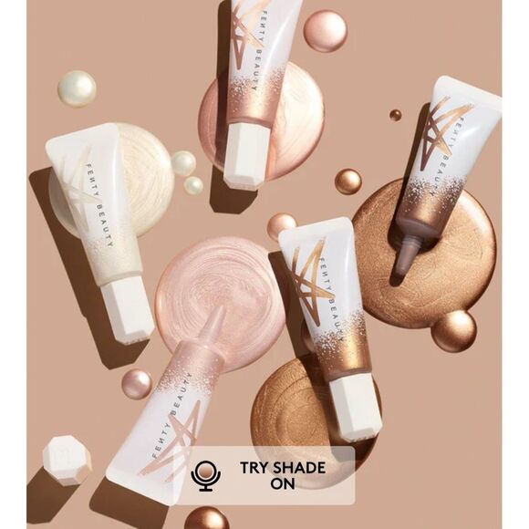 NIB FENTY BEAUTY LIQUID KILLAWATT FLUID FREESTYLE HIGHLIGHTER Honey Hawtie - Picture 5 of 7